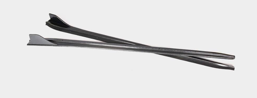 Боковые пороги DDCarbon V1 2016-2019 для Porsche Boxster/Cayman 982 718 2016- натуральный карбон (152985)
