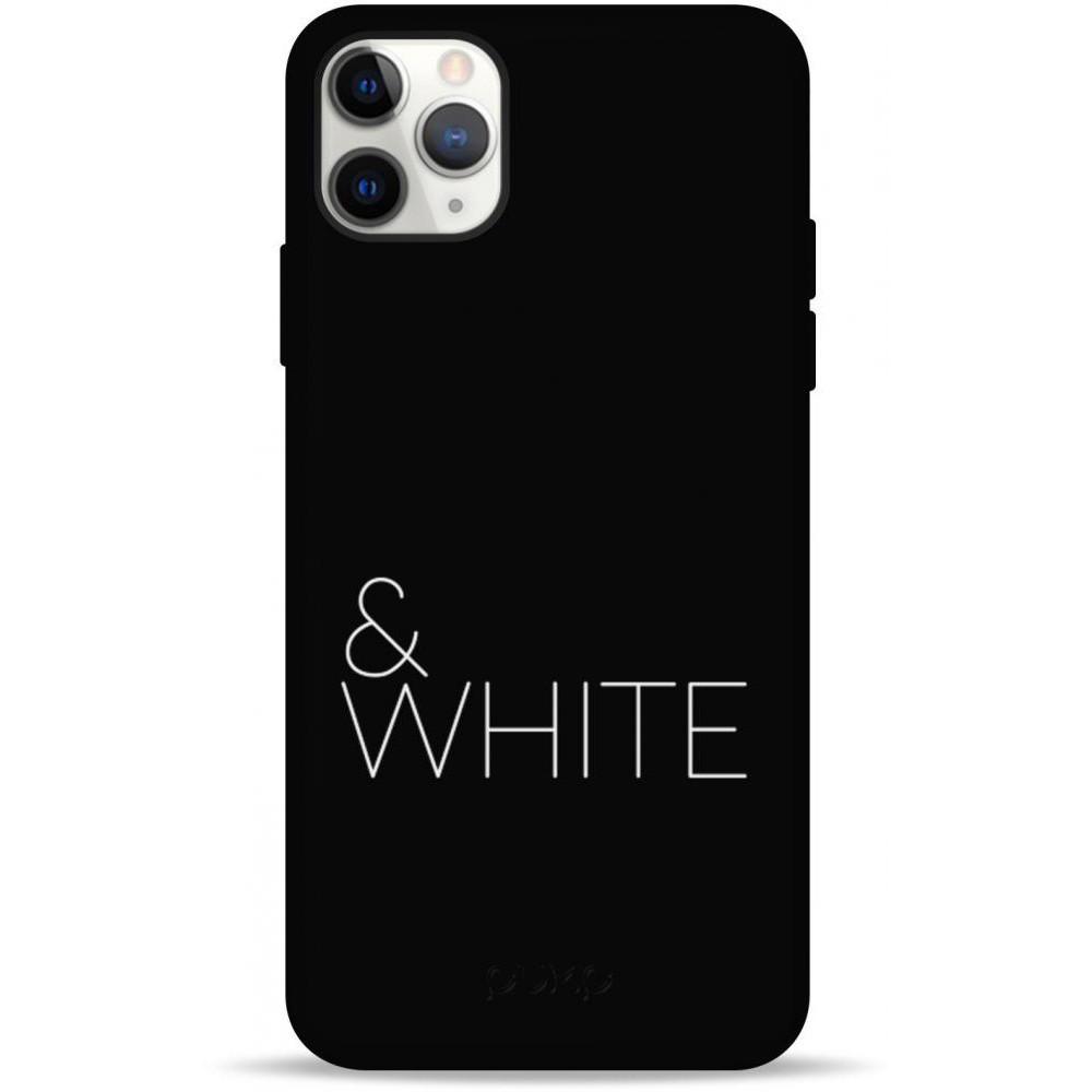 Чехол накладка Pump Silicone Minimalistic Case for iPhone 11 Pro Max, Black&White (PMSLMN11PROMAX-13/169) Чехол накладка Pump Silicone Minimalistic Case for iPhone 11 Pro Max, Black&White (PMSLMN11PROMAX-13/169)