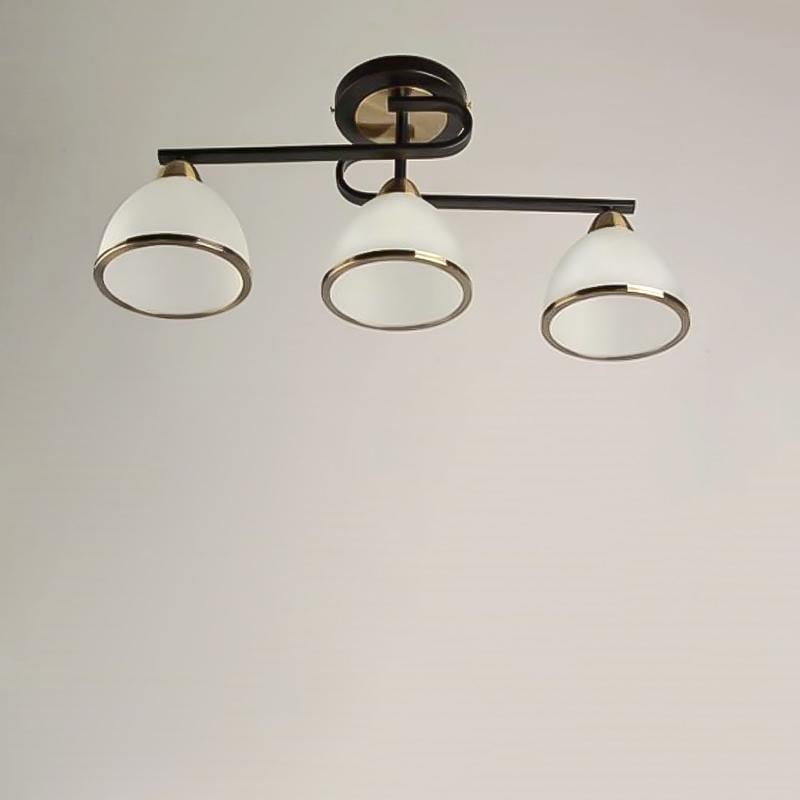 Люстра потолочная LightHouse SH-7596/3 AB Черный/Бронзовый (9785)