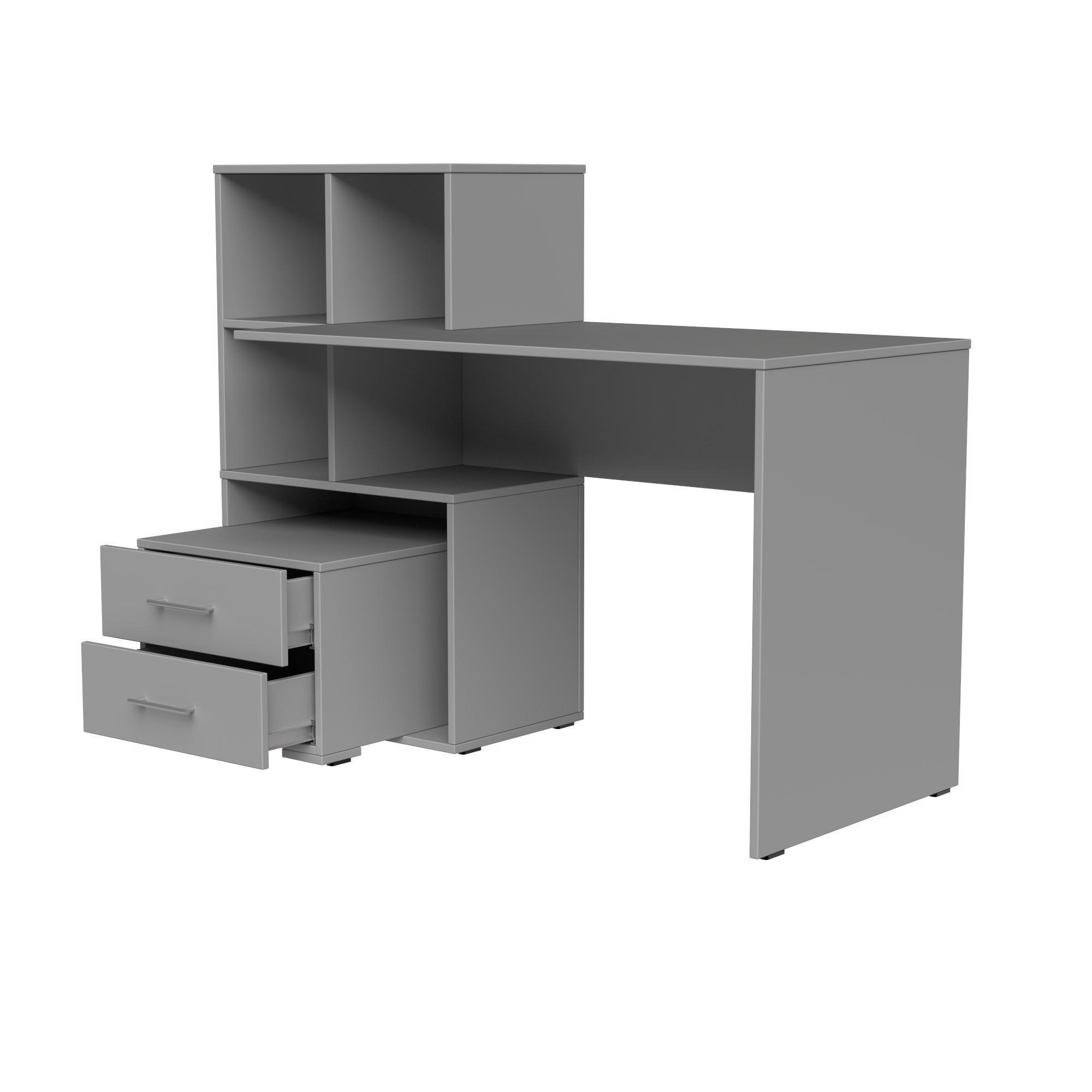 Стіл письмовий СП9 2Я SENAM 1040х1500х500 мм ДСП Сіра мишка - фото 4 Стіл письмовий СП9 2Я SENAM 1040х1500х500 мм ДСП Сіра мишка - фото 4