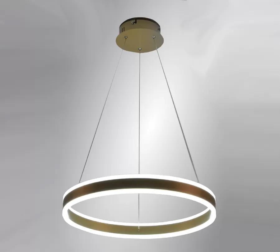 Люстра светодиодная ESLLSE STELLA 64W R/APP/400Х1200/220V/IP20 White/Gold (27712847)