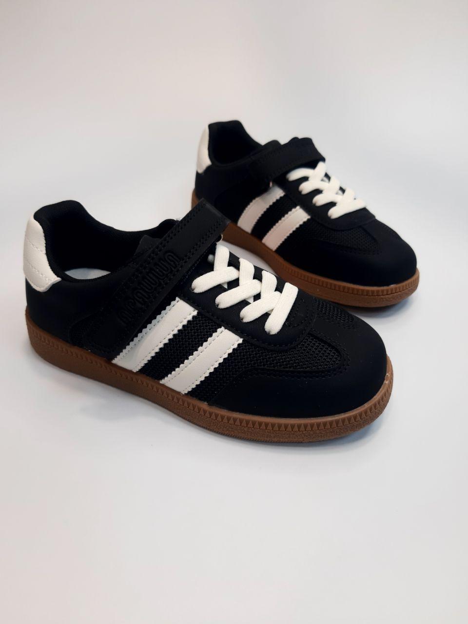 Кроссовки для мальчика Apawwa р. 32 20,5 см Черный (1133 R black) Кроссовки для мальчика Apawwa р. 32 20,5 см Черный (1133 R black)