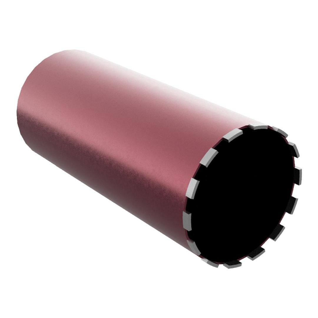 Коронка алмазная по бетону 200 мм с сегментом BS и хвостовиком 1-1/4 UNC - фото 1