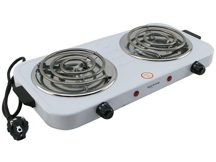 Плита електрична Rainberg на 2 конфорки (1379) Плита електрична Rainberg на 2 конфорки (1379)