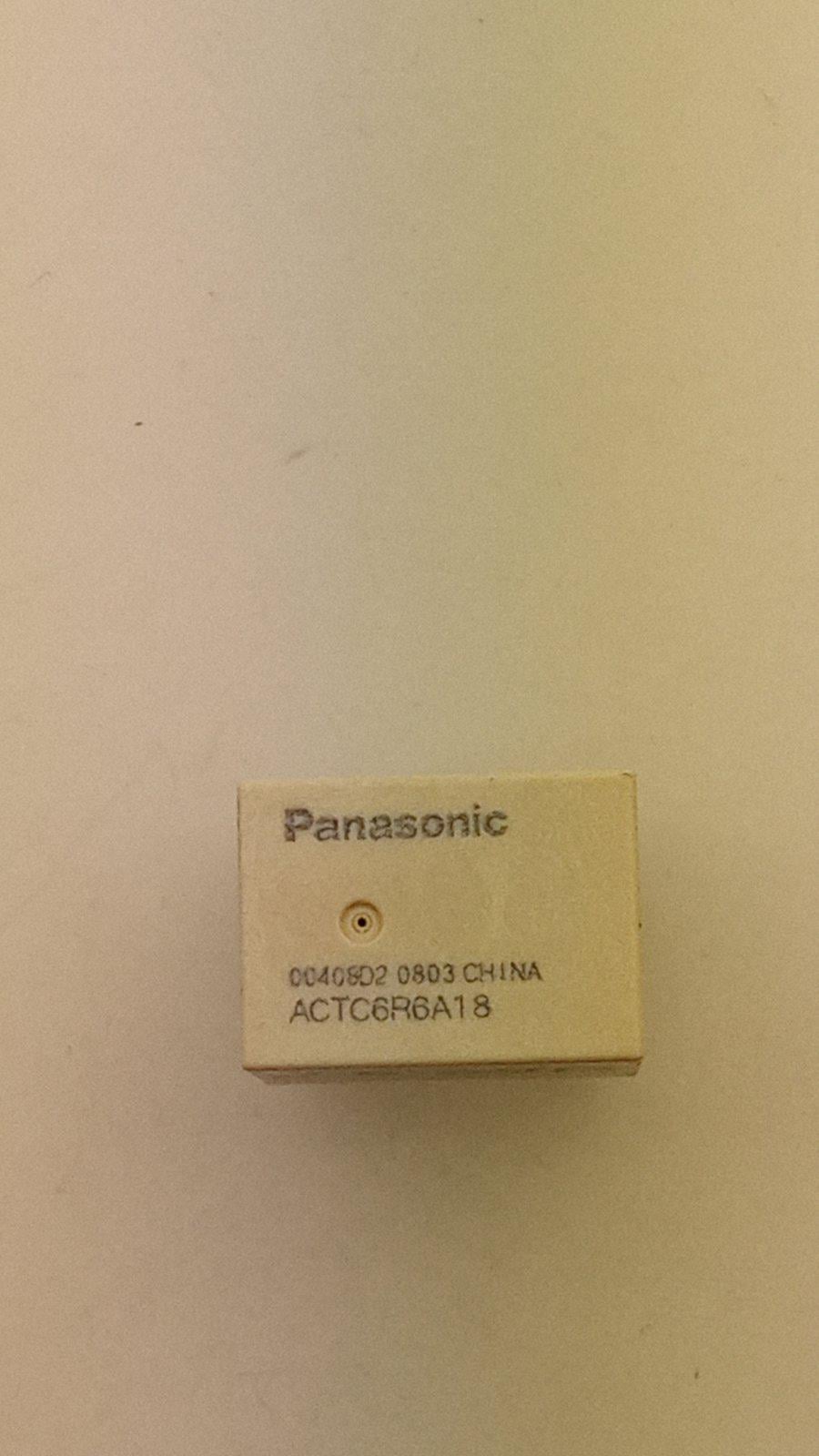 Реле Panasonic ACTC6R6A18 12VDC 30A 25V 17,8x13x16 4 (25390)