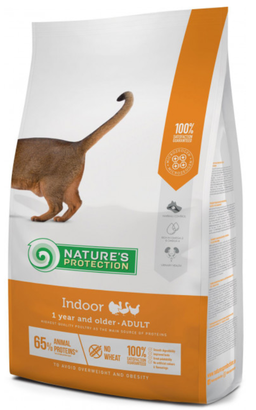 Корм сухий Nature's Protection Indoor 7 кг
