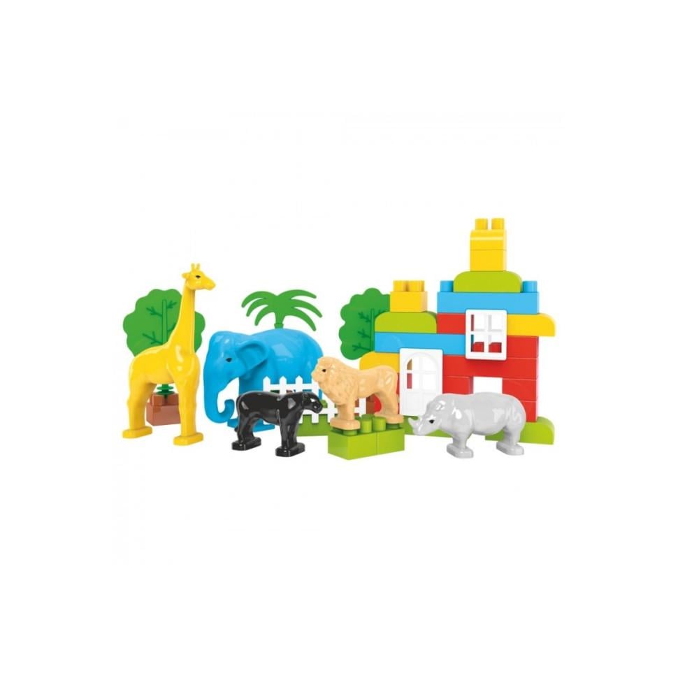 Конструктор ігровий набір Дикі тварини Африки 0334TXK 40 деталей (RLT48518)