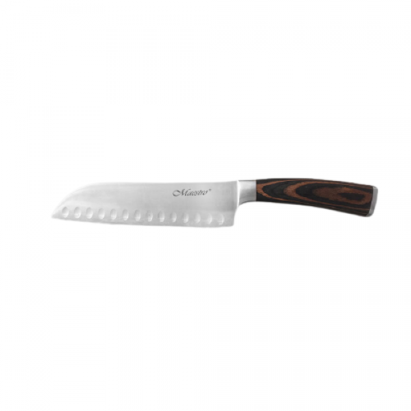 Нож японский для суши Maestro Santoku 180 мм из нержавеющей стали (7d286c8d)