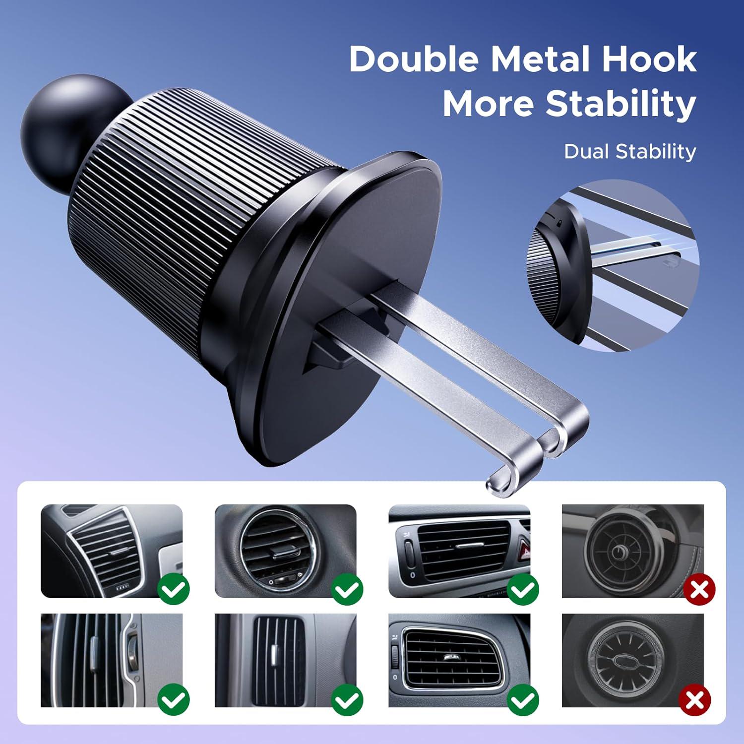 Крепление магнитное для телефона UGREEN LP923 с вращением на 360° для iPhone 16/15/14 Pro/Samsung/Xiaomi Black (65185) - фото 8 Крепление магнитное для телефона UGREEN LP923 с вращением на 360° для iPhone 16/15/14 Pro/Samsung/Xiaomi Black (65185) - фото 8