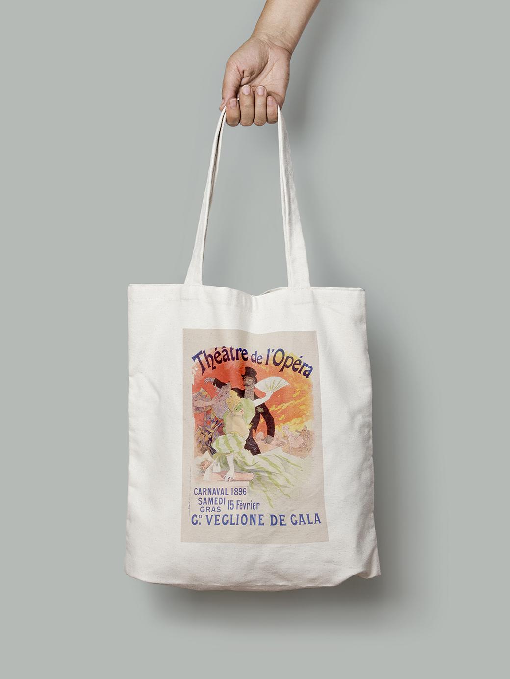 Эко-сумка Оперный театр Карнавал 1896 г. шопер (fa02031_Bag)