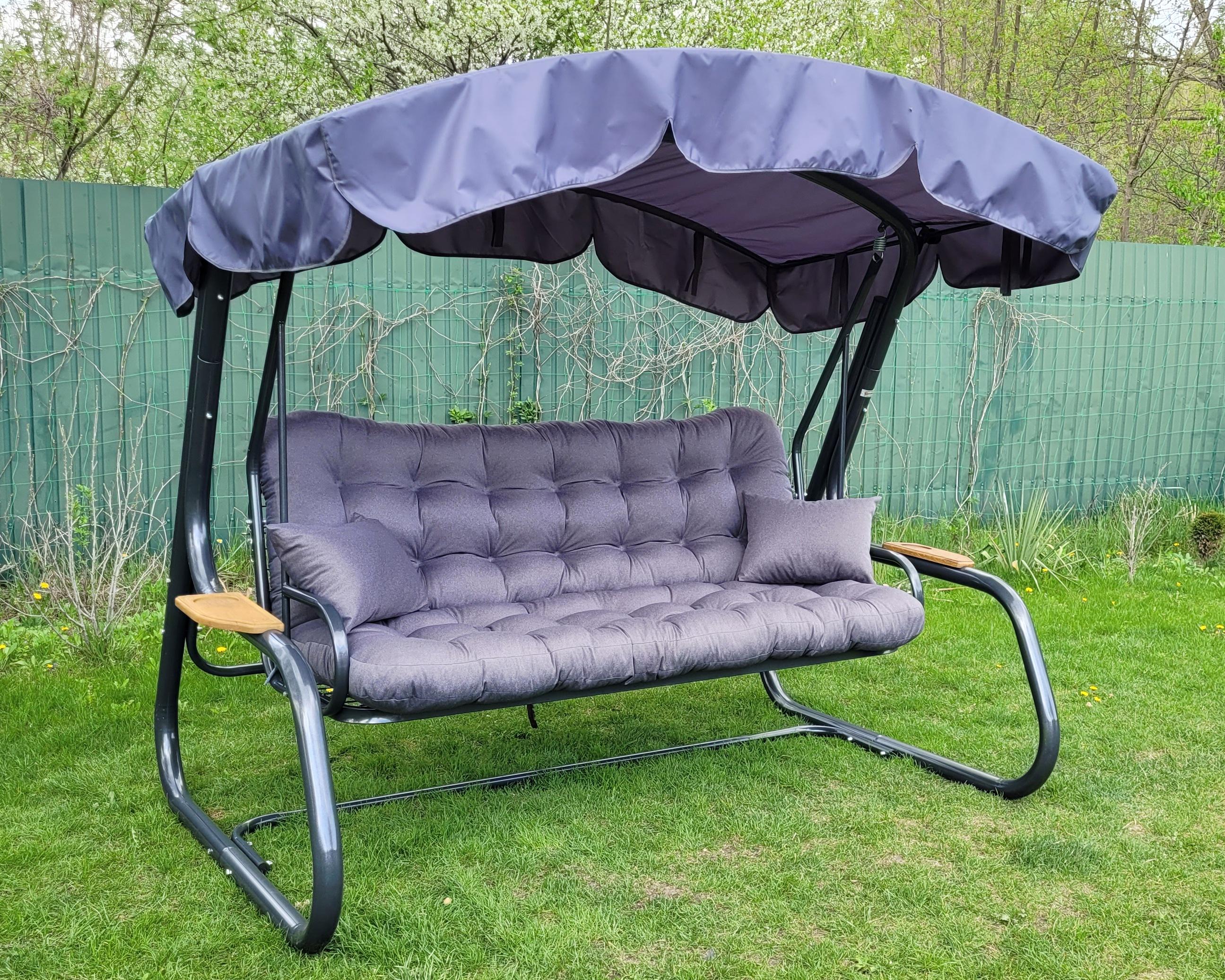 Садова гойдалка GreenGard Граф Air (Арт. 063) - фото 3 Садова гойдалка GreenGard Граф Air (Арт. 063) - фото 3