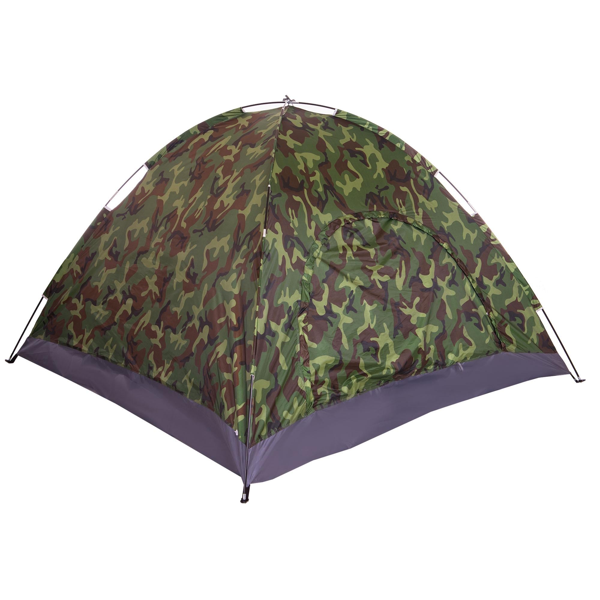 Палатка универсальная 3-местная SP-Sport Woodland PL 2х2х1,35 м Камуфляж (SY-011)