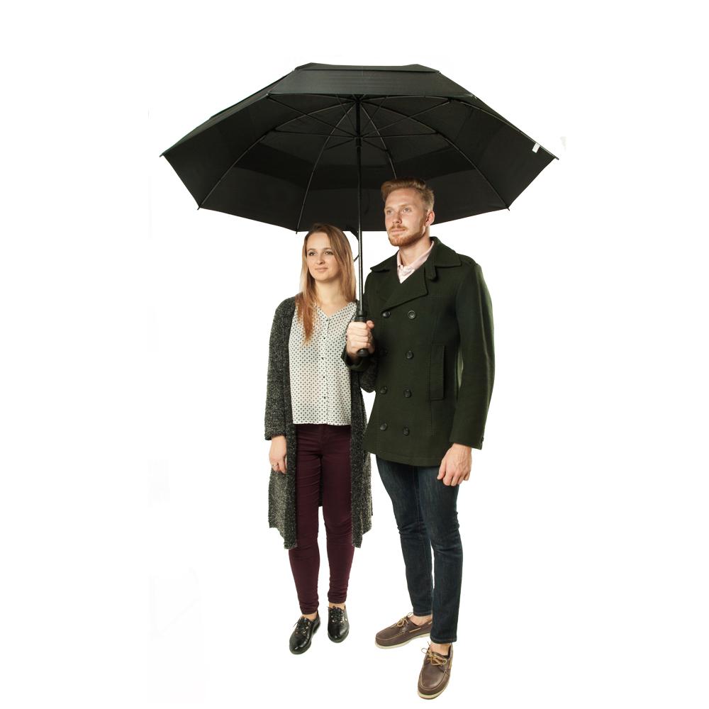 Парасолька-гольфер антишторм Fulton Stormshield S669 Black (S669-005576) - фото 2 Парасолька-гольфер антишторм Fulton Stormshield S669 Black (S669-005576) - фото 2