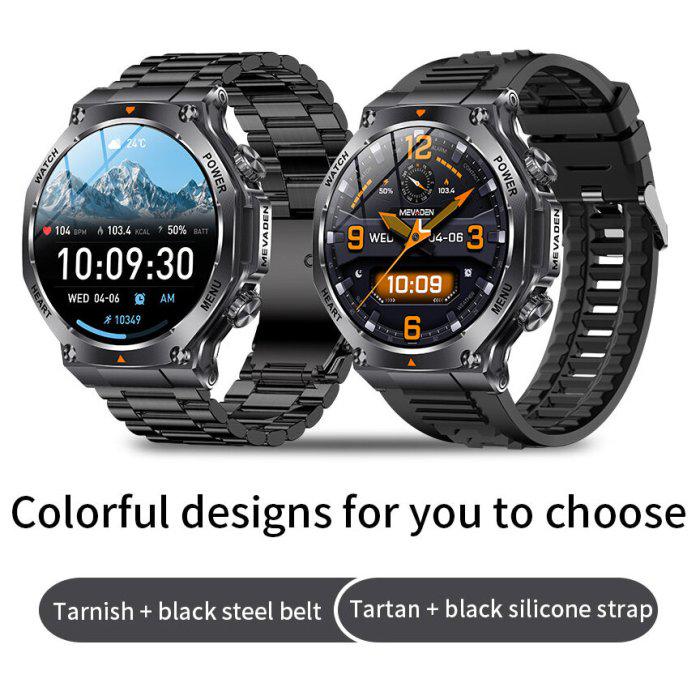 Смарт-годинник UWatch Smart Mevaden Ultra Black Steel з ремінцями 2 шт. (2043) - фото 21 Смарт-годинник UWatch Smart Mevaden Ultra Black Steel з ремінцями 2 шт. (2043) - фото 21