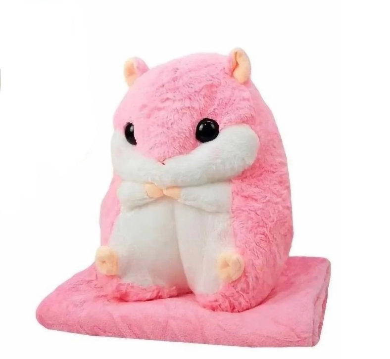 Интерактивная игрушка Хомяк повторюшка Розовый