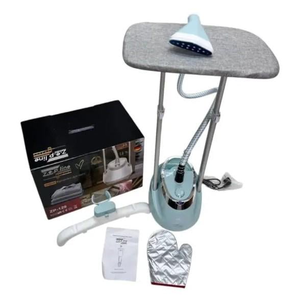 Отпариватель для одежды со стойкой ZepLine ZP-129 3000 Вт Голубой (BLUZP129) - фото 3 Отпариватель для одежды со стойкой ZepLine ZP-129 3000 Вт Голубой (BLUZP129) - фото 3