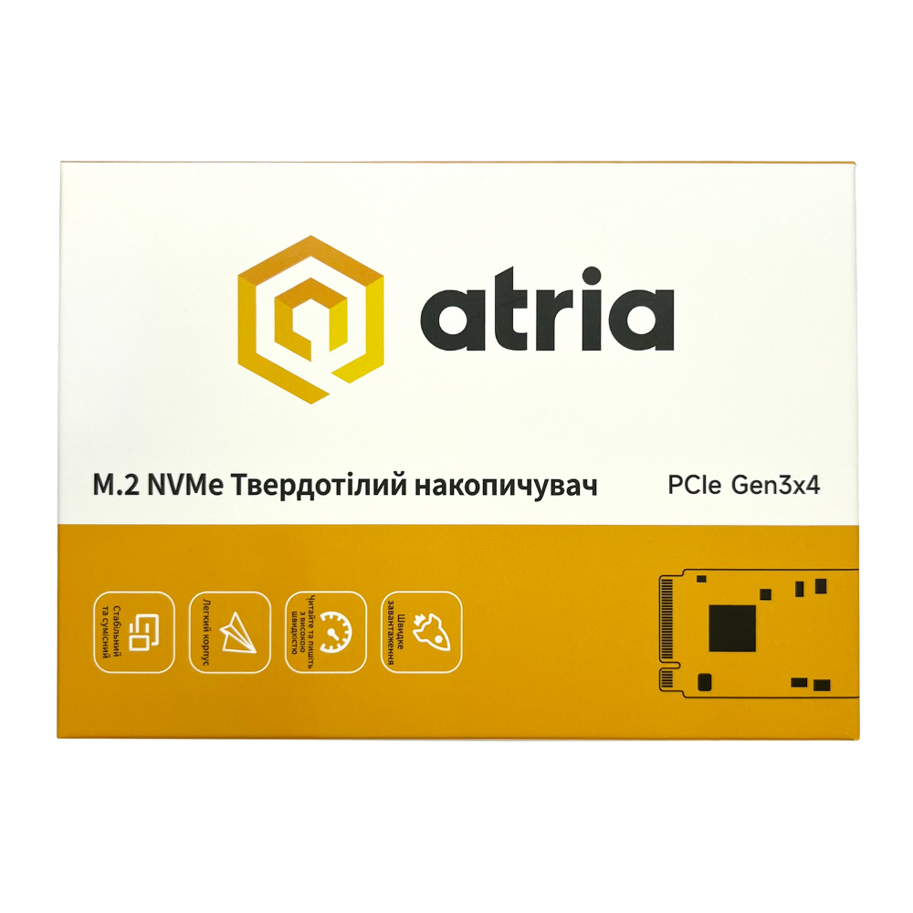 SSD-диск ATRIA ATNVMX500S 256 Гб (578324) - фото 3