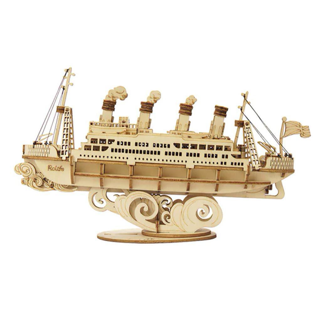 Конструктор деревянный 3D Robotime TG306 Титаник (1378432)