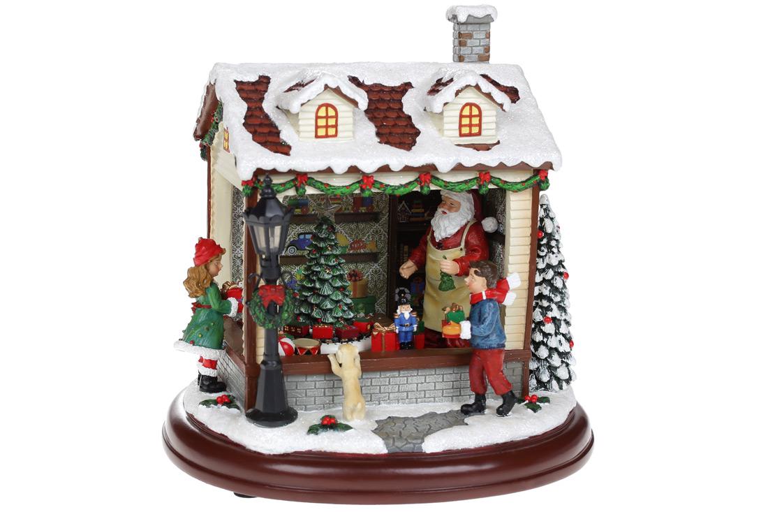 Новогодний декор BonaDi Магазин игрушек (719-301)