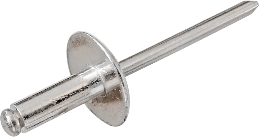Заклепка плоская Steelfix увеличена ISO15981 4х10 D12 А2/А2 6-8 200 шт. (052614)
