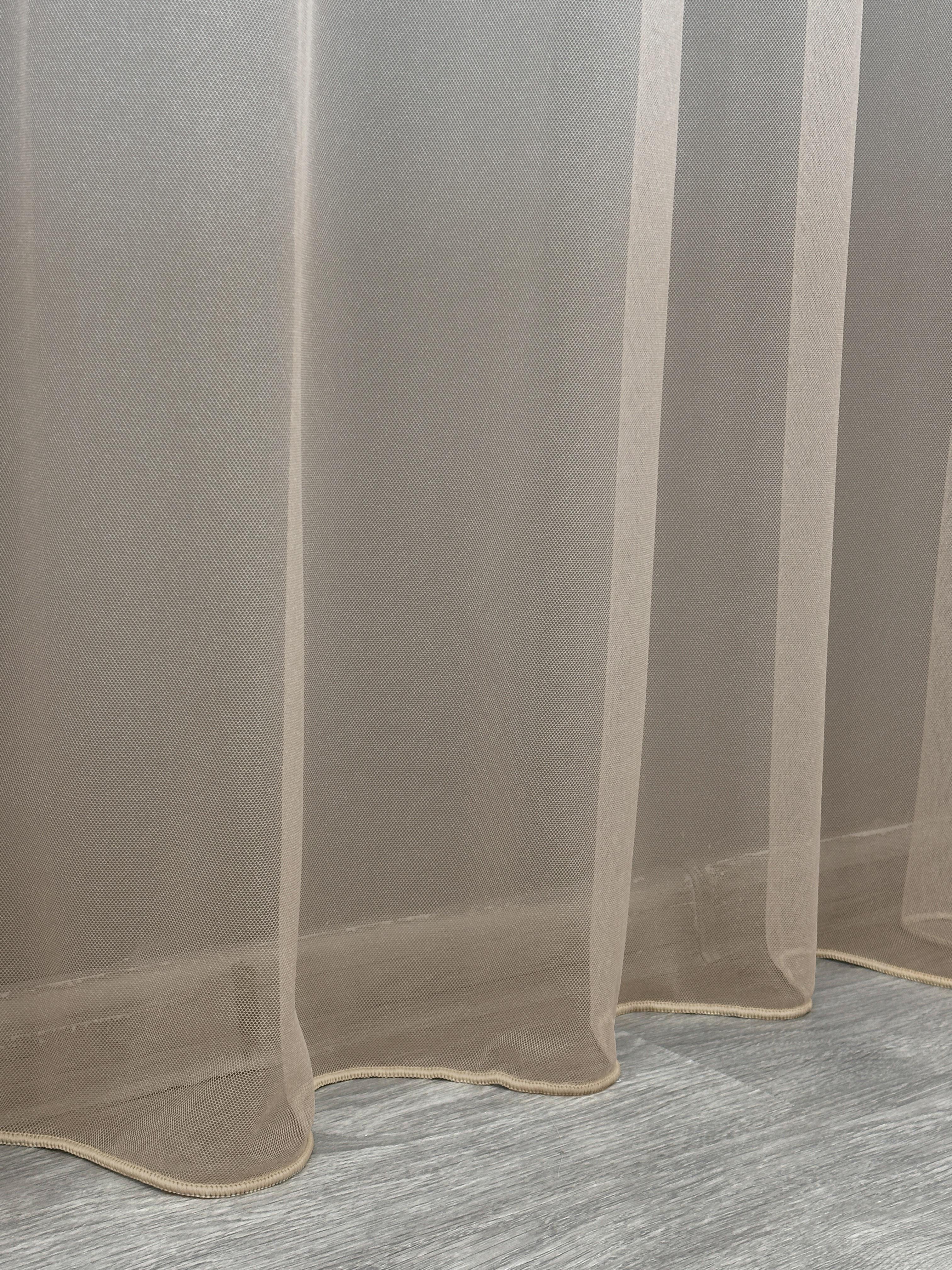 Тюль VR-Textil 1650т Грек-сетка омбре 300х270 см Какао (42-0626) - фото 9 Тюль VR-Textil 1650т Грек-сетка омбре 300х270 см Какао (42-0626) - фото 9