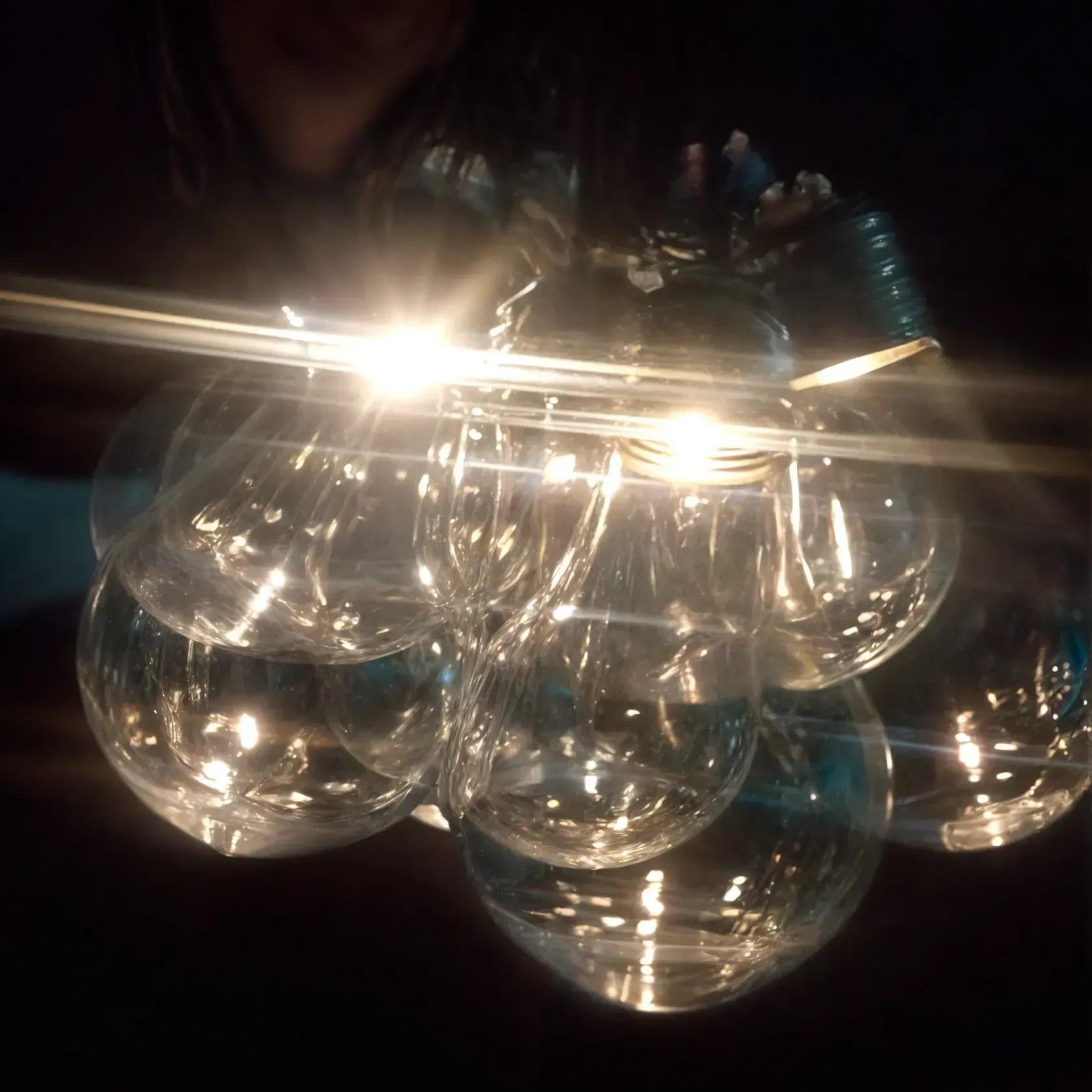 Уличная LED-гирлянда Sirius на солнечной батарее 3,8 м 3000К IP44 (SLS10CB) - фото 4