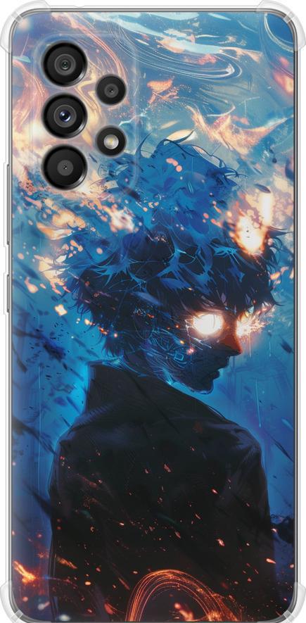 Чехол на Samsung Galaxy A53 A536E Сатору Годжо (6129sp-2585-42517) Чехол на Samsung Galaxy A53 A536E Сатору Годжо (6129sp-2585-42517)