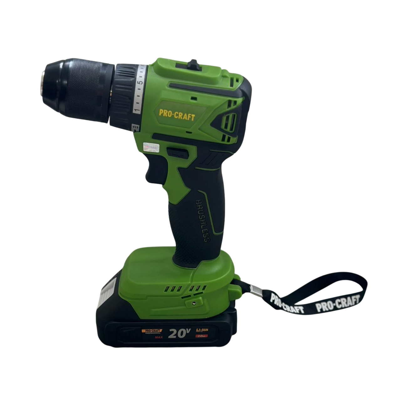 Шуруповерт акумуляторний Procraft Pa18Lin із АКБ та зарядним пристроєм (2253010800)