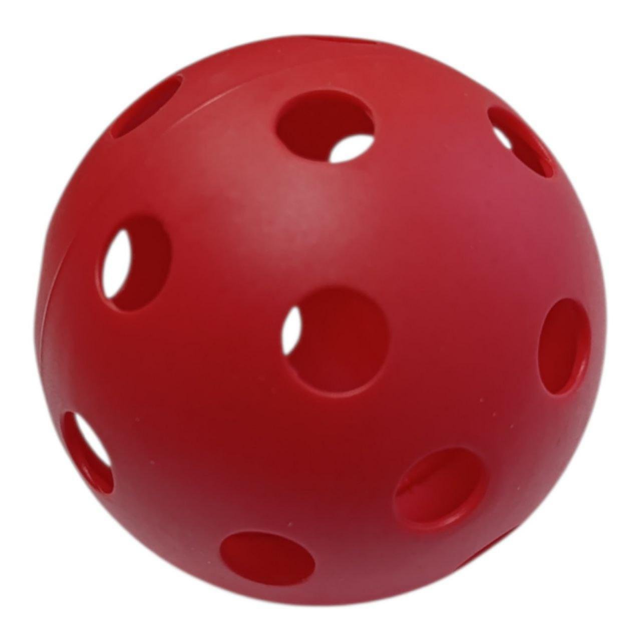 Мяч для флорбола 72 мм Красный (31845012)