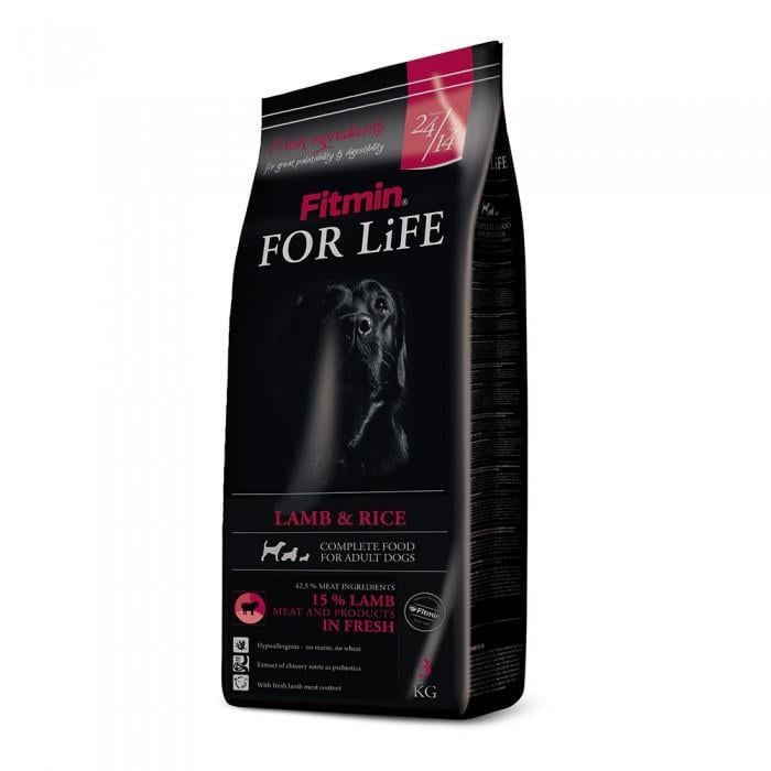 Корм гіпоалергенний для собак Fitmin For Life Lamb & Rice з ягнятком та рисом 3 кг (1158127168)