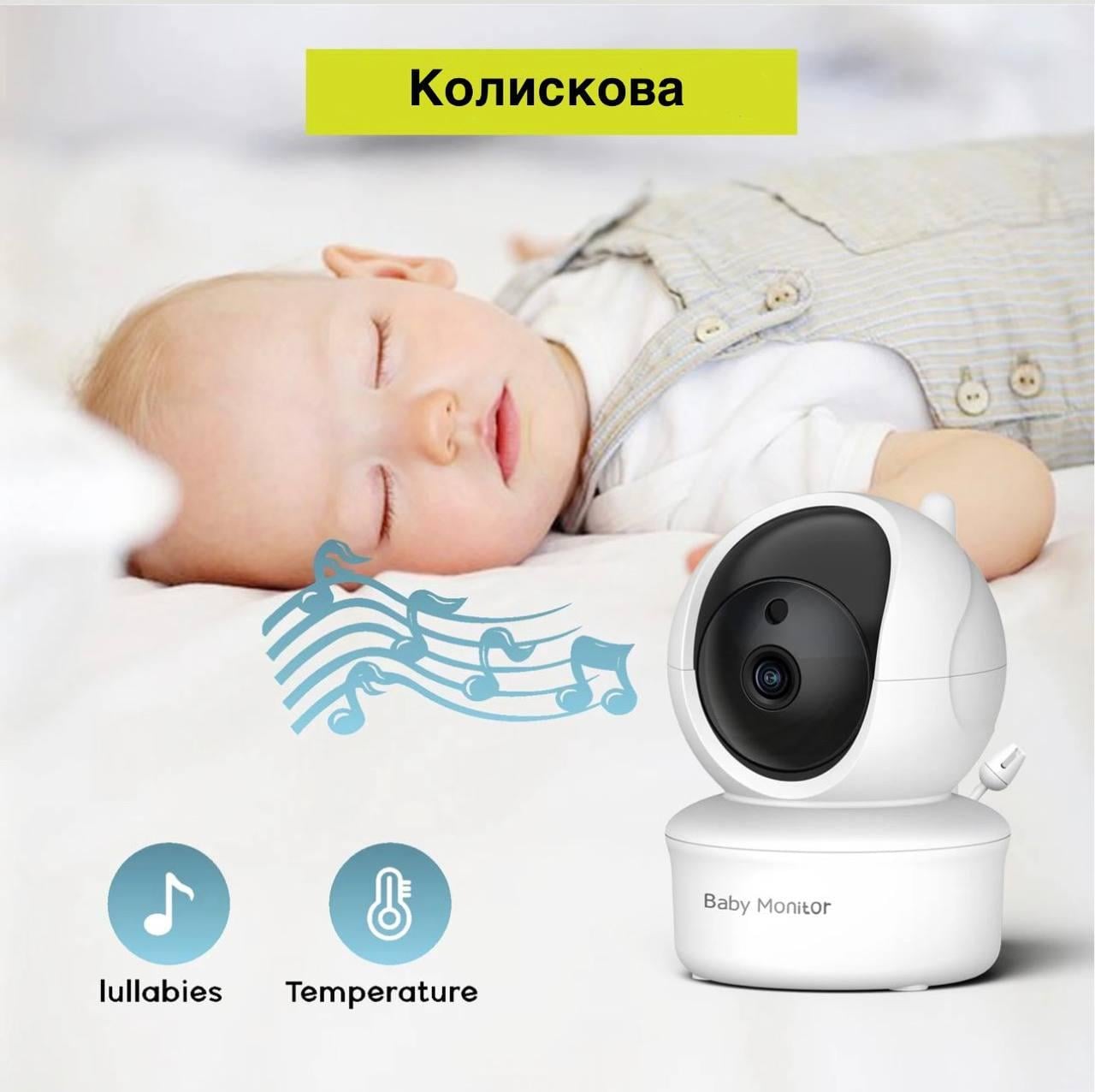 Радіоняня Baby Monitor SM650 з відеоспостереження (26389525) - фото 7