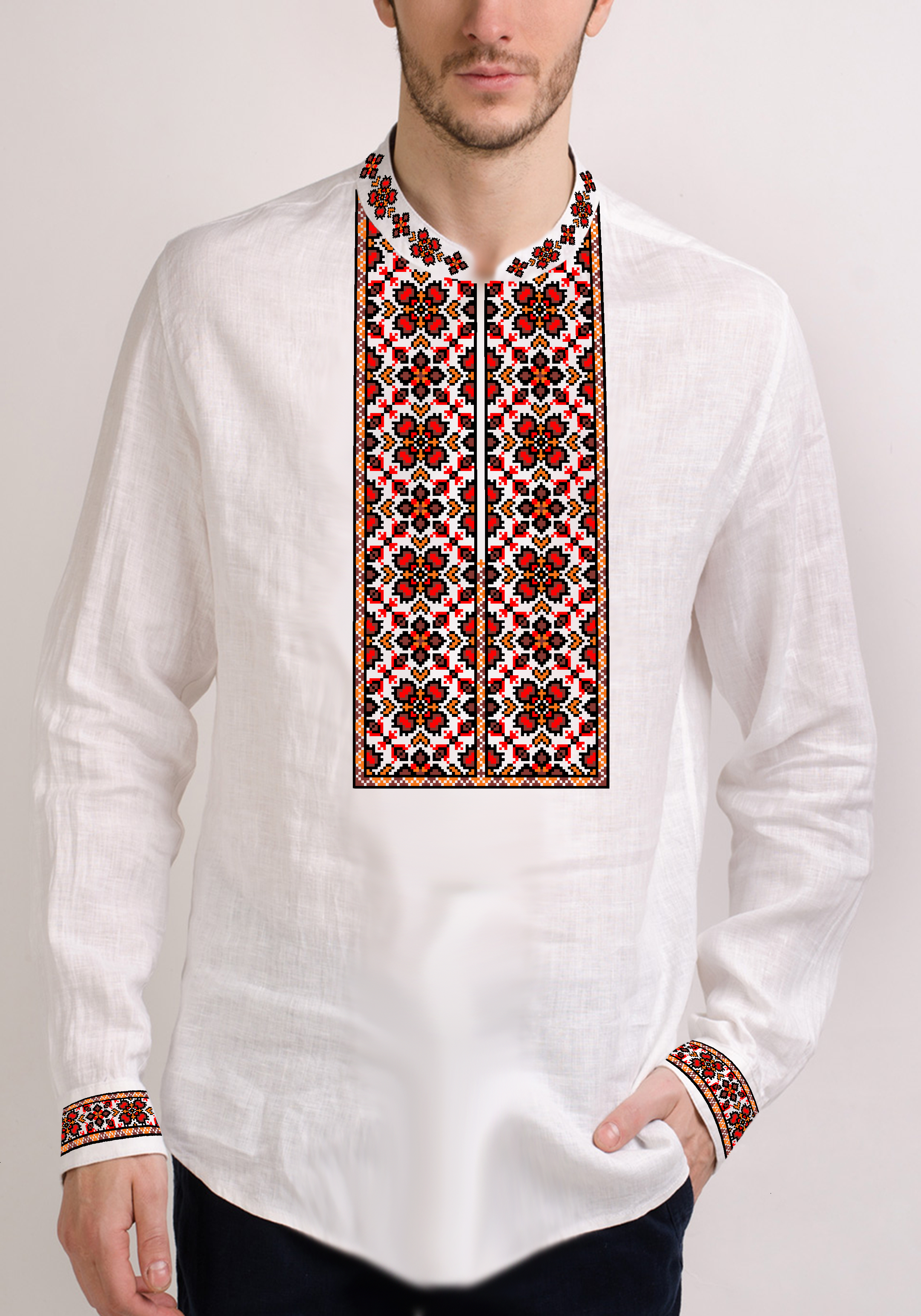 Заготовка для вишивки нитками/бісером домоткане полотно (СЧД-464) Заготовка для вишивки нитками/бісером домоткане полотно (СЧД-464)