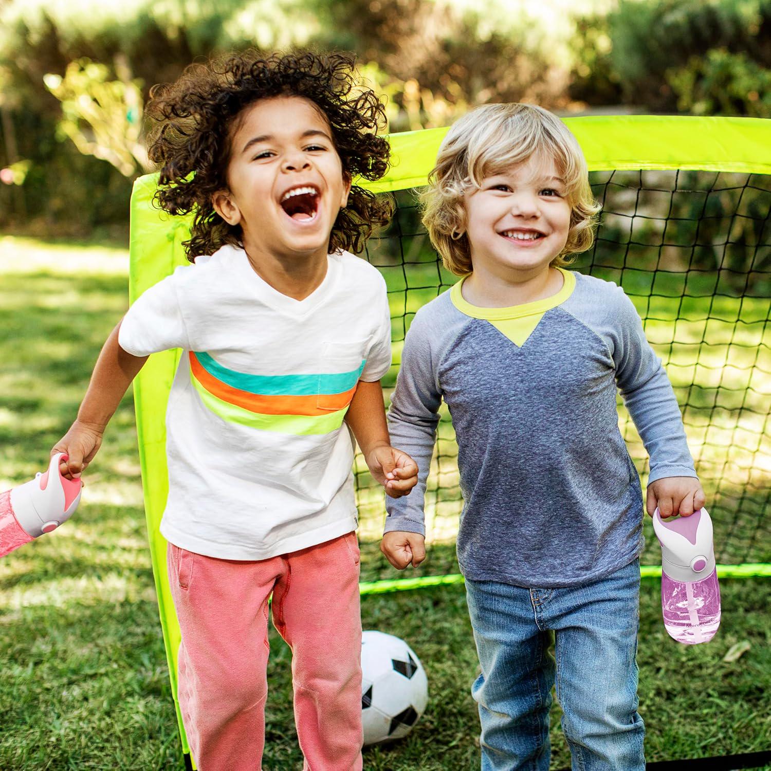 Пляшка для води Munchkin Flip & Go 340 мл Фіолетовий (00483) - фото 4 Пляшка для води Munchkin Flip & Go 340 мл Фіолетовий (00483) - фото 4