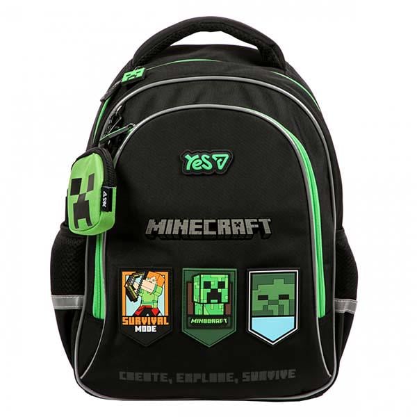 Рюкзак школьный Minecraft 38х26х14 см (ЦБ-00041949)