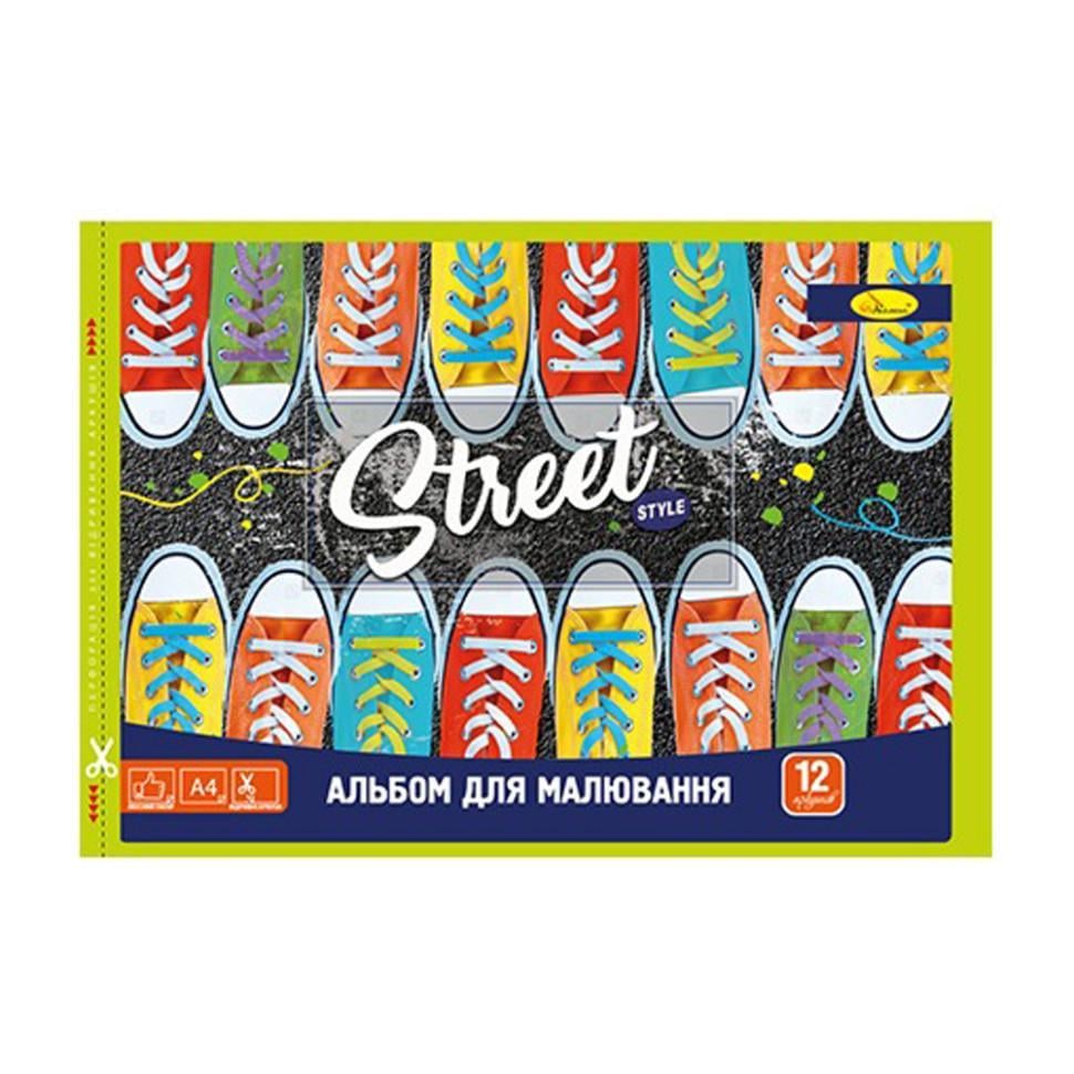 Альбом для малювання АП-0302 скоба з перфорацією Вид 1 120 г/м2 12 арк. (RLT36364s47875) Альбом для малювання АП-0302 скоба з перфорацією Вид 1 120 г/м2 12 арк. (RLT36364s47875)