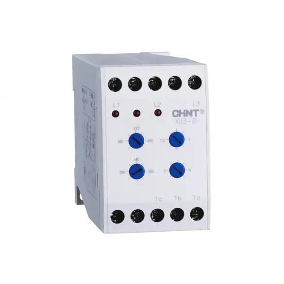 Реле контролю фаз CHINT XJ3-G AC380V монохромна індикація (284004)