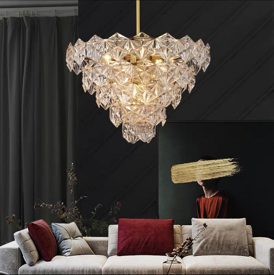 Люстра Lambent Crystal Classic 050118/800 Gd Gold (9318176)