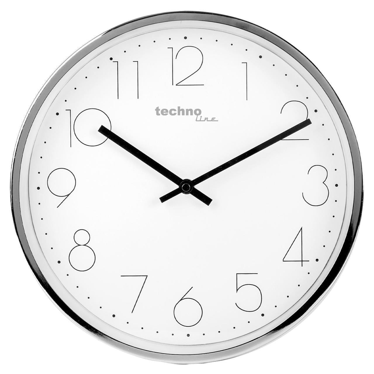 Годинник настінний Technoline WT7210 White/Silver (WT7210) Годинник настінний Technoline WT7210 White/Silver (WT7210)