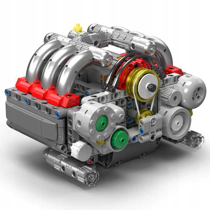 Конструктор Boxer Flat-6 Engine Porshe Mould King Двигатель моторизованный детский 609 дет. (10193) - фото 2 Конструктор Boxer Flat-6 Engine Porshe Mould King Двигатель моторизованный детский 609 дет. (10193) - фото 2