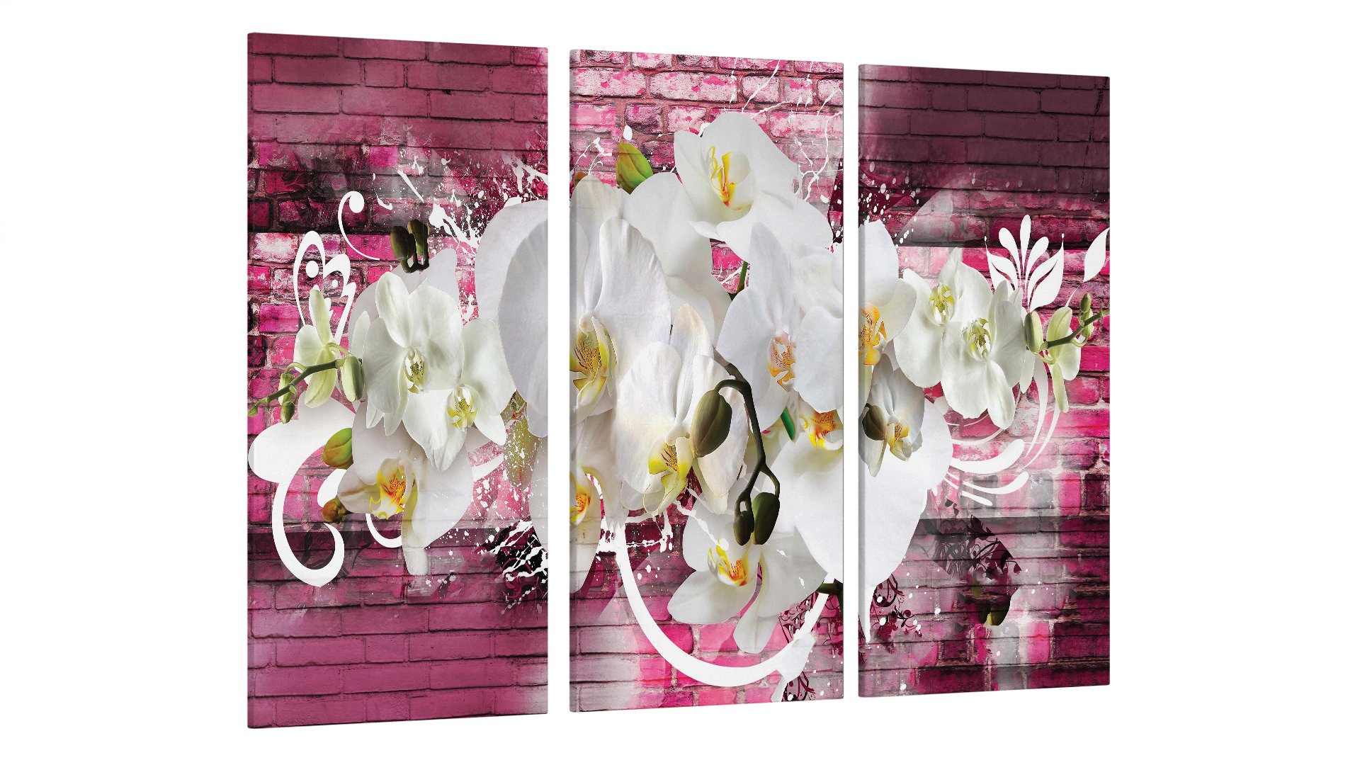 Картина модульная Абстракция Цветы (Art-224_XXL)