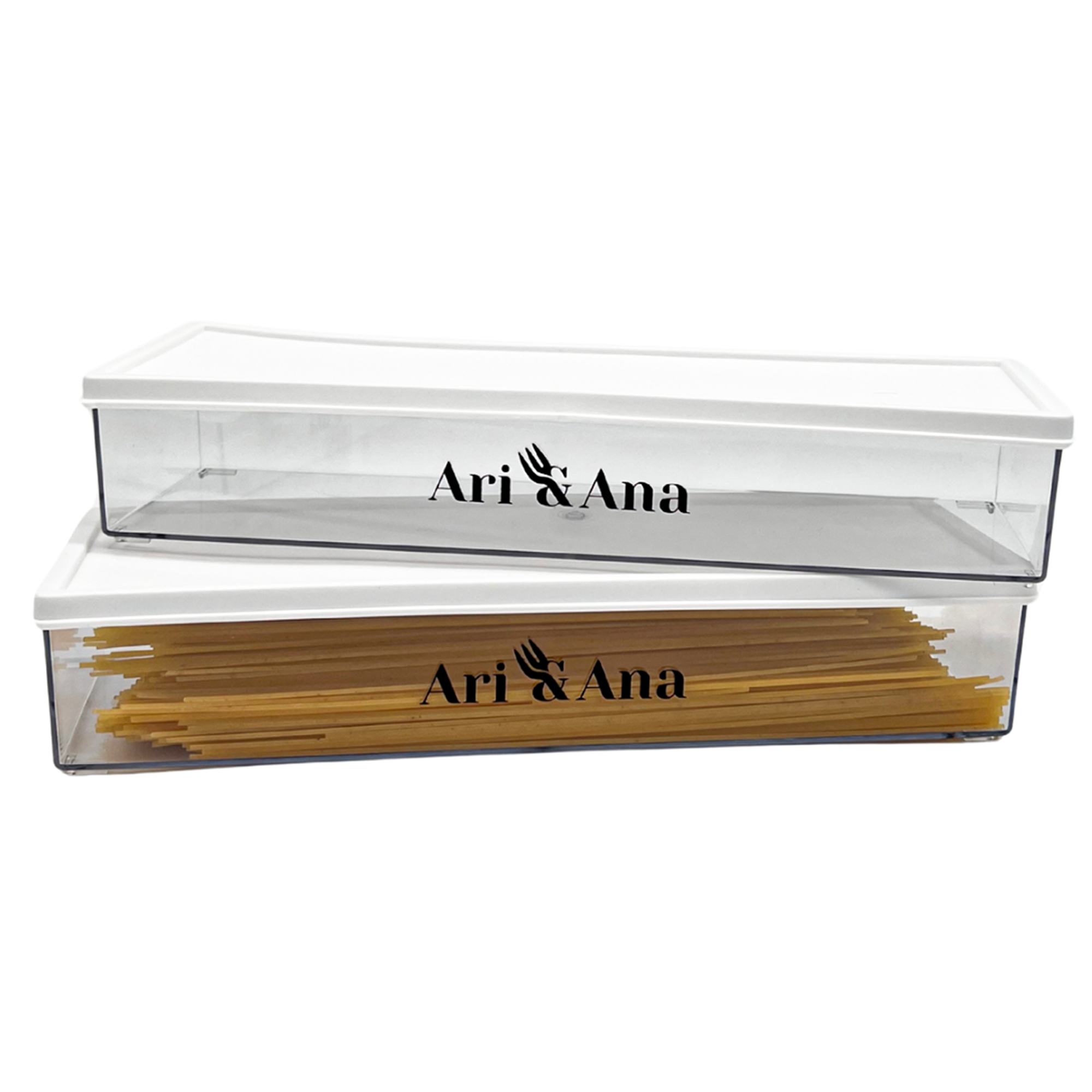 Набор контейнеров для хранения спагетти и круп Ari&Ana 2 шт. 1,1 л (24643398)