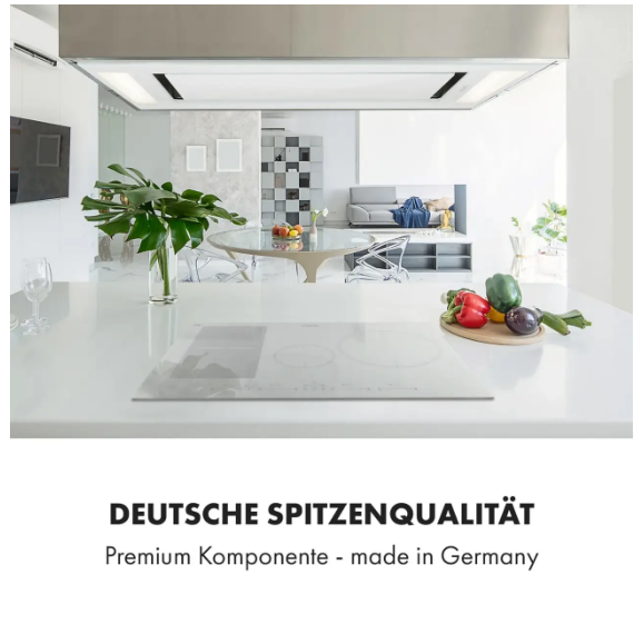 Варочная индукционная панель KLARSTEIN Delicatessa 77 гибридная встроенная 7500 Вт (10035199) - фото 6 Варочная индукционная панель KLARSTEIN Delicatessa 77 гибридная встроенная 7500 Вт (10035199) - фото 6