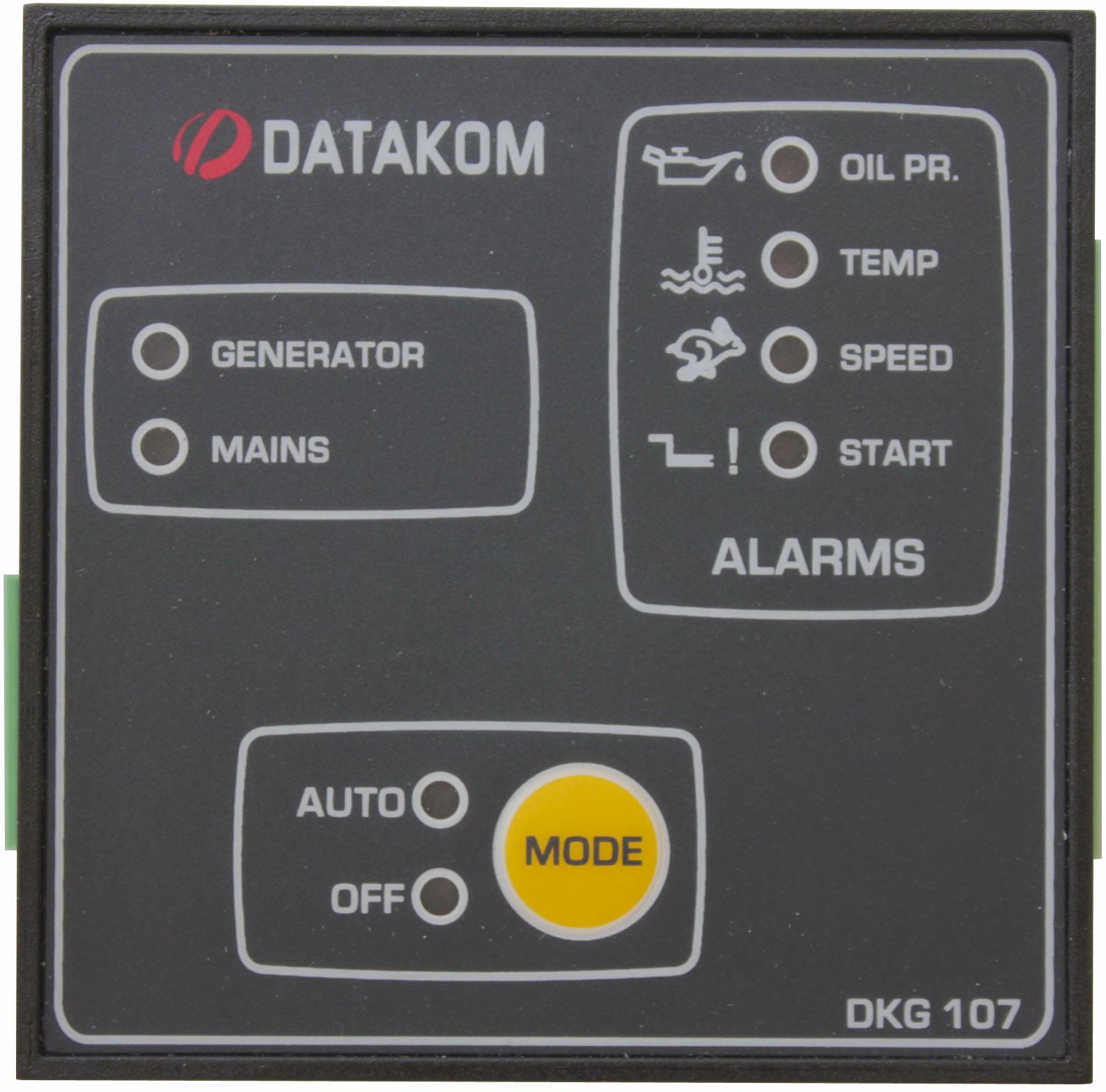 Контроллер автоматического управления генератором DATAKOM DKG-107 + ввод резерва - фото 1