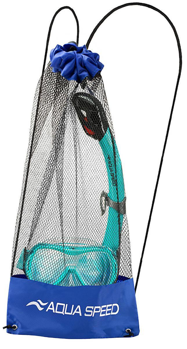 Набор маска и трубка Aqua Speed ALIZE FS + SAMOS 61091 Дет OSFM Бирюзовый - фото 6 Набор маска и трубка Aqua Speed ALIZE FS + SAMOS 61091 Дет OSFM Бирюзовый - фото 6