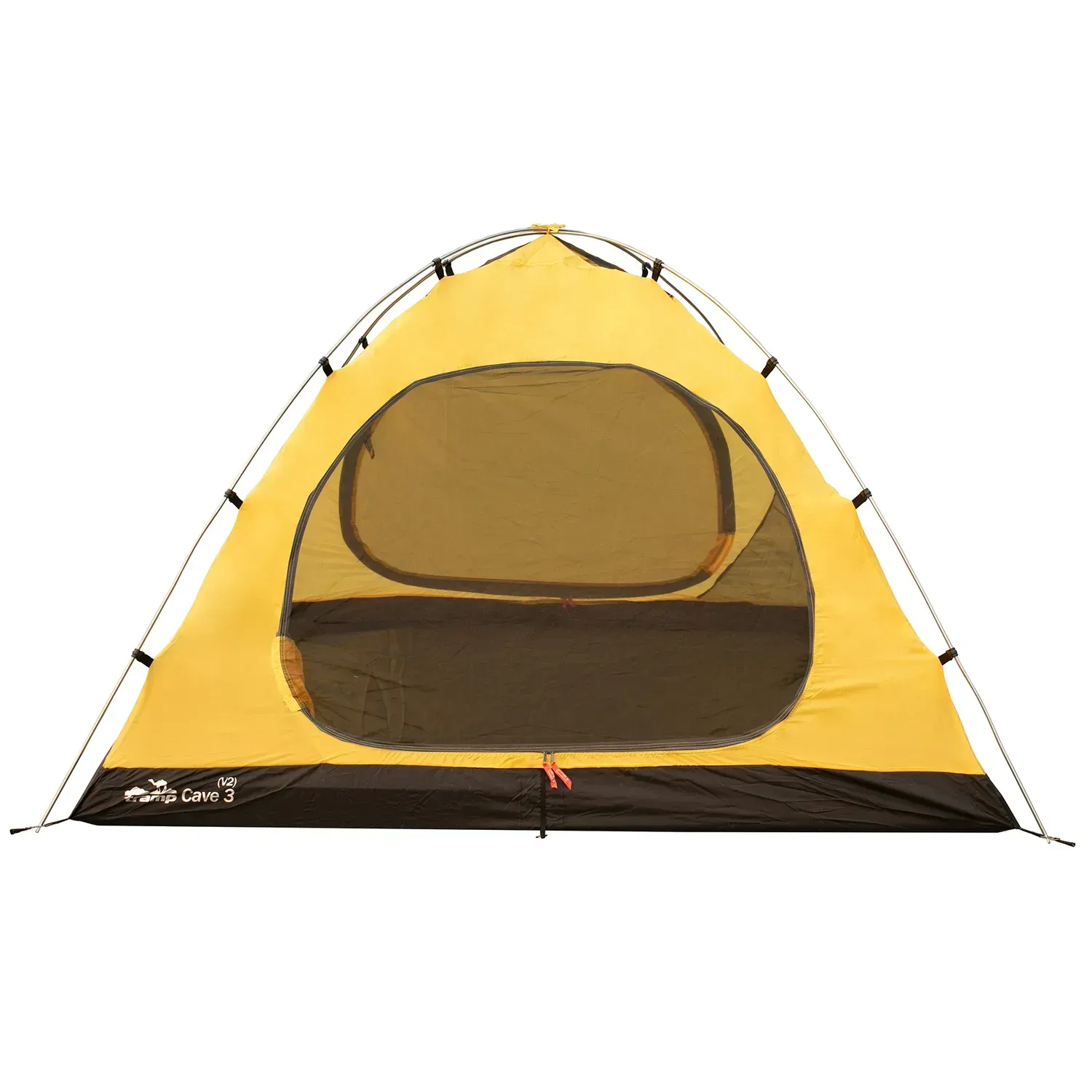 Намет туристичний Tramp Cave 3 v2 Сірий (TRT-021) - фото 6