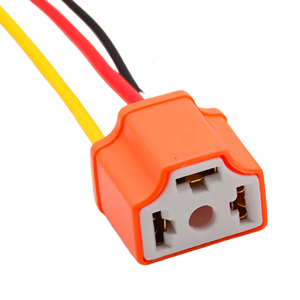 Разъем автомобильный электрический H4 3 pin