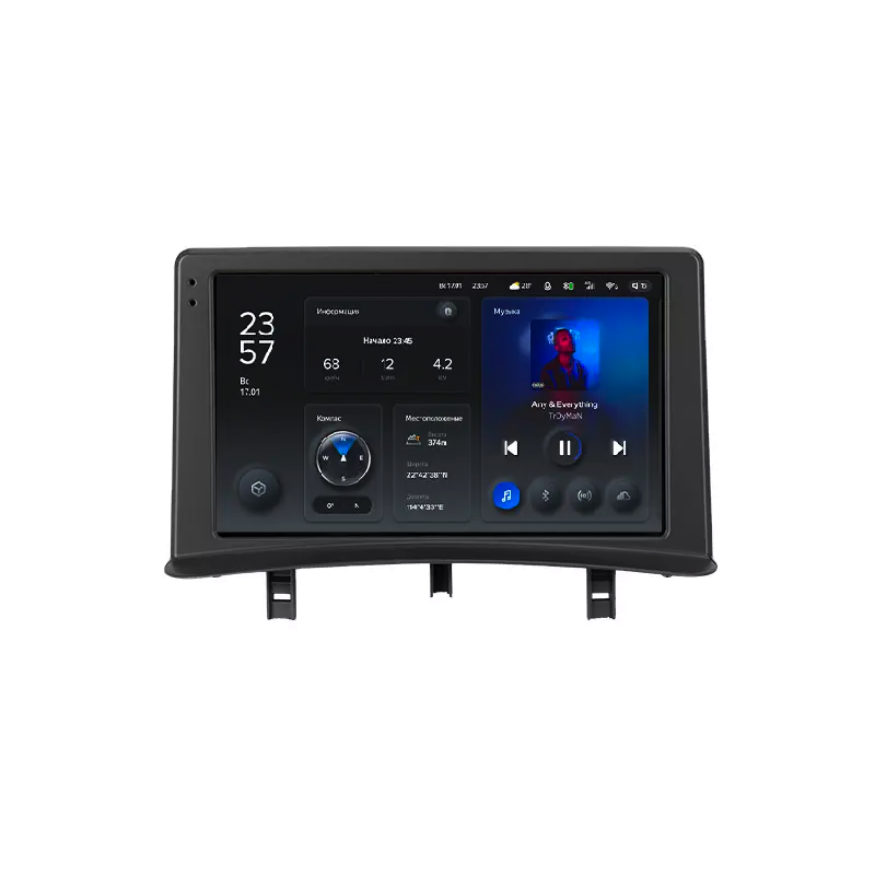 Автомагнитола штатная Teyes X1 для Renault Clio 3 2005-2014 Android X1 2+32G Wi-Fi/4G (1652337899)