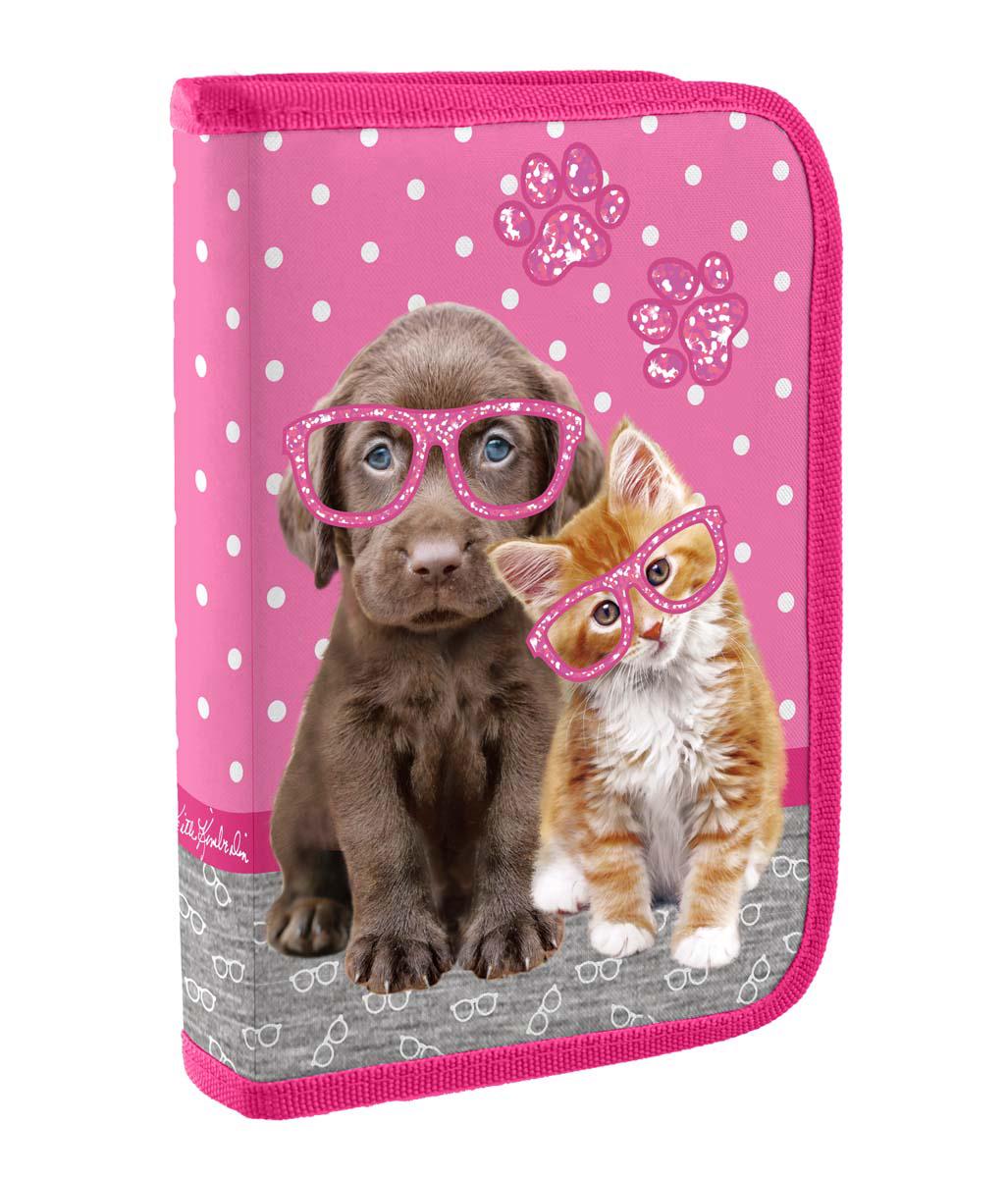 Пенал твердий 1Вересня НР-03 Keit Kimberlin одинарний з клапаном (532827)