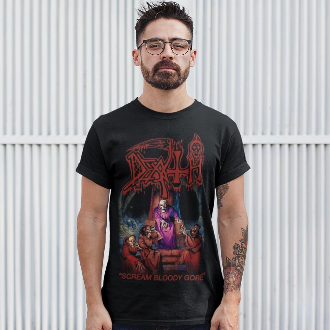 Футболка унисекс Death Scream Bloody Gore S Черный (00000001069)