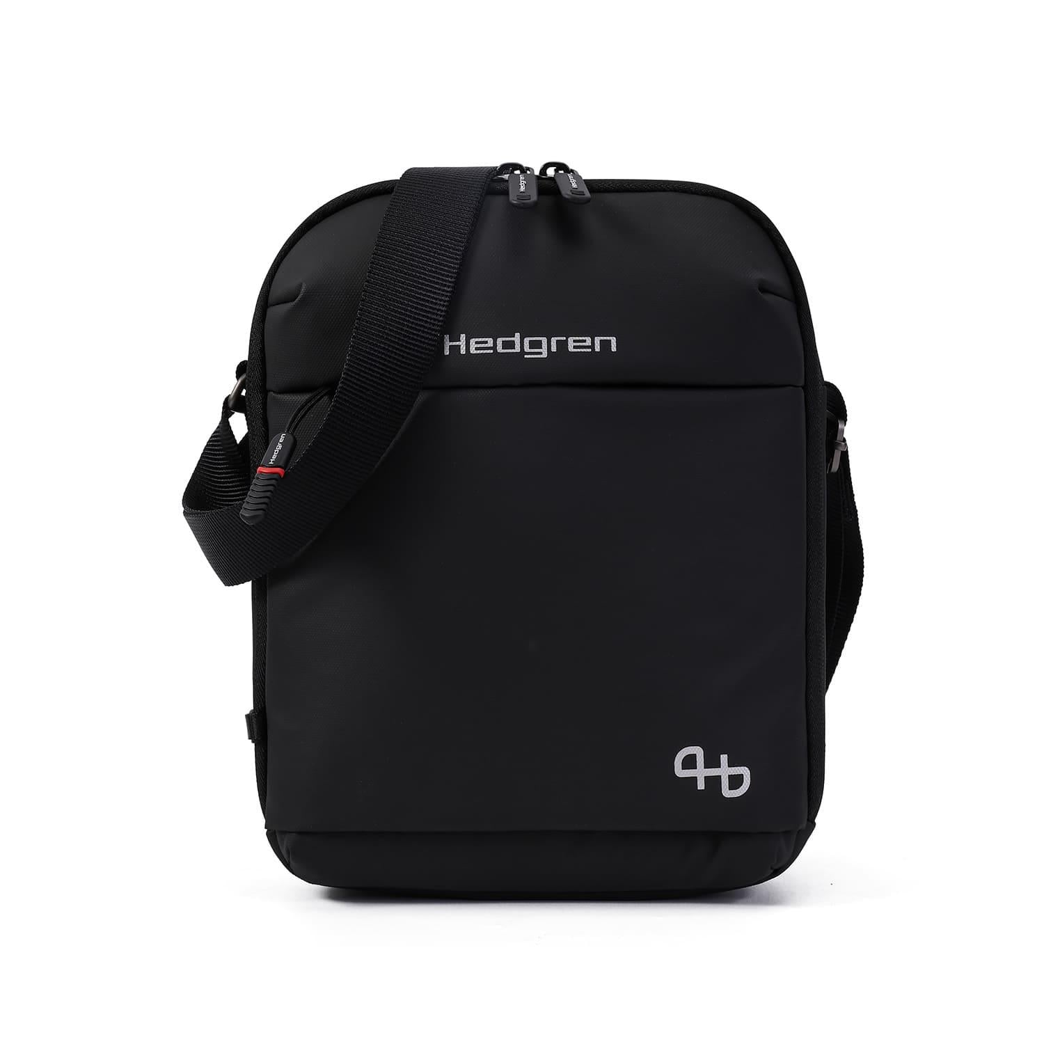 Чоловіча сумка через плече Hedgren Commute ECO HCOM09/003 26,5х7,5х20 см 3,98 л Чорний (31841940)